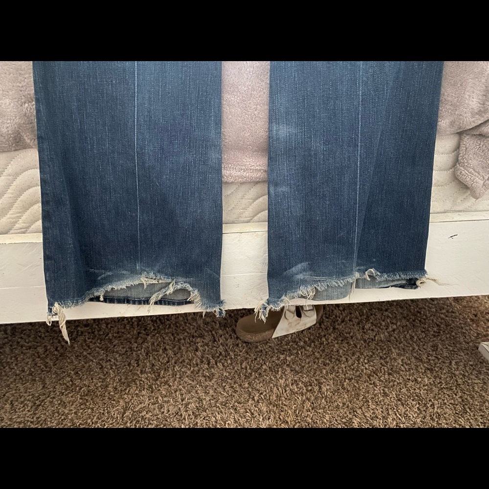 7 For All Mankind trousers ! Size- 28 Inseam- 34